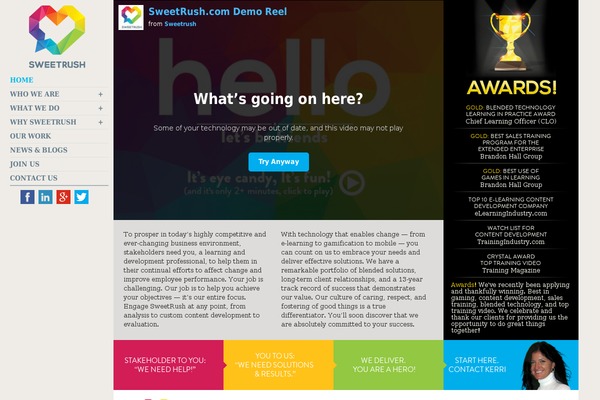 Site using Ajar-productions-in5-embed plugin