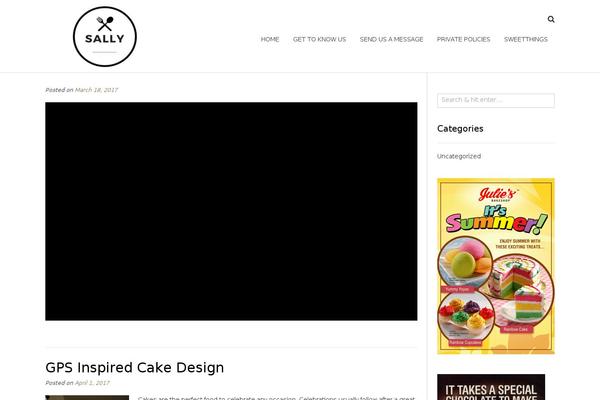 Satori theme site design template sample