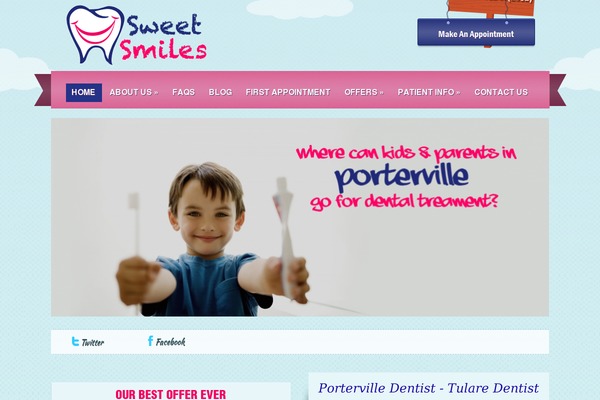 Simple’n’Bright theme site design template sample