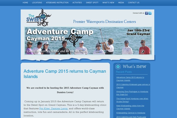sweetspotwatersports.com site used Gondola-wp