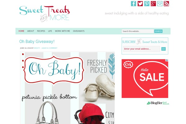 sweettreatsmore.com site used Recipes.net