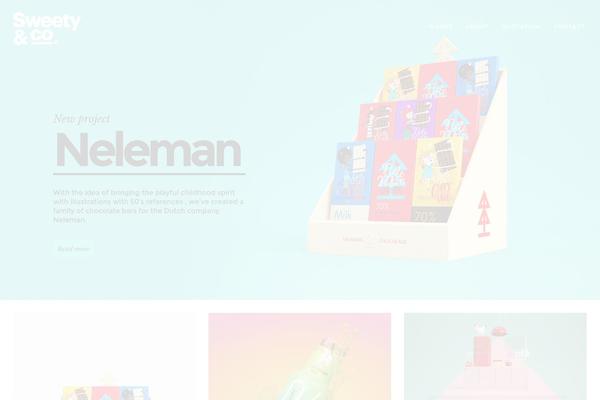 Semplice6 theme site design template sample