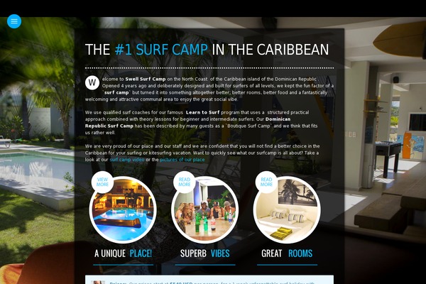 Twentyseventeen-child theme site design template sample