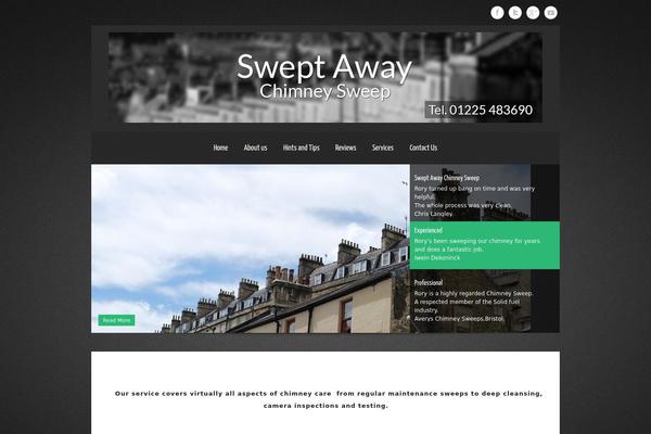 Theron PRO theme site design template sample