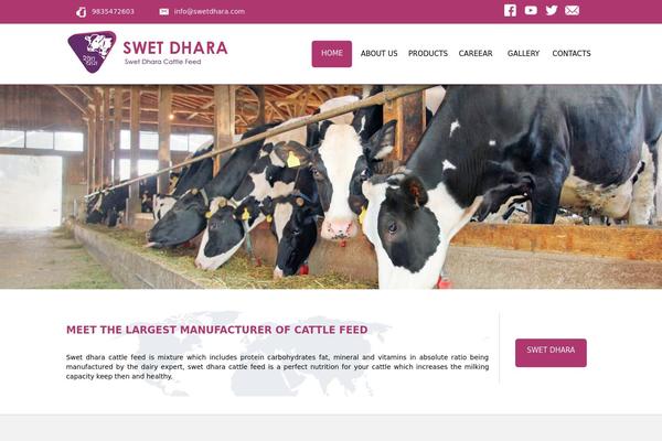 swetdhara.com site used Webdesign