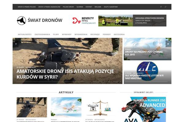 Sprout theme site design template sample