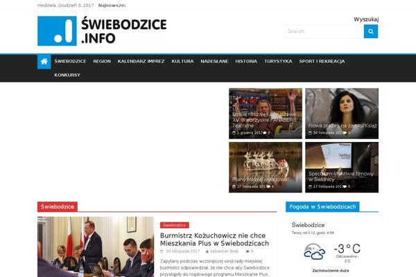 Site using WordPress Countdown Widget plugin