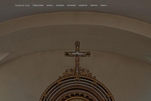 Hestia theme site design template sample