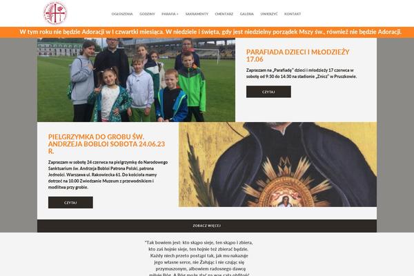 V1 theme site design template sample