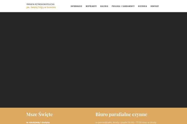 Holy-church theme site design template sample