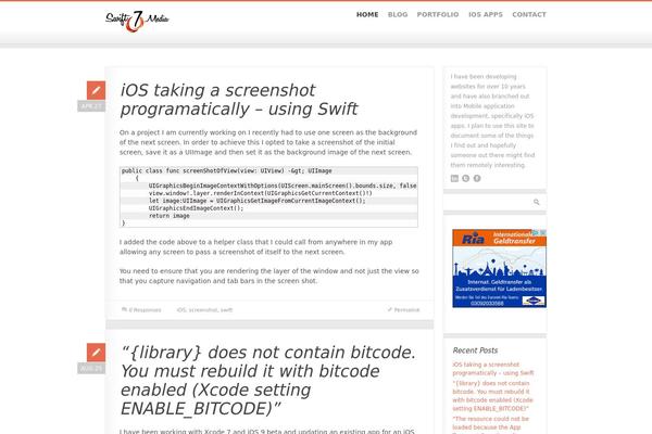 swift7media.com site used Aveo