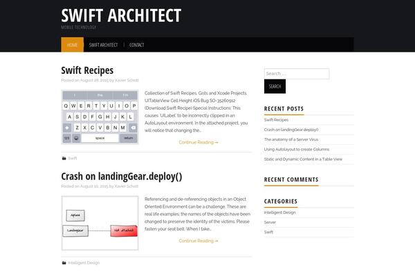 Hiero theme site design template sample
