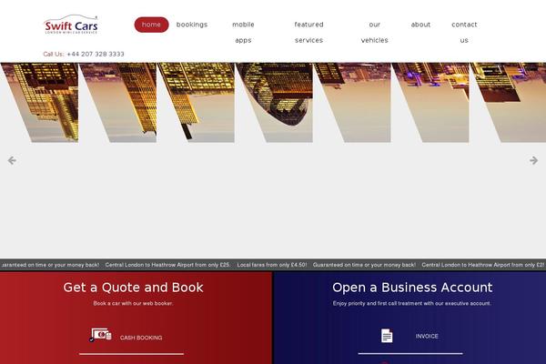 Wp_citycab theme site design template sample