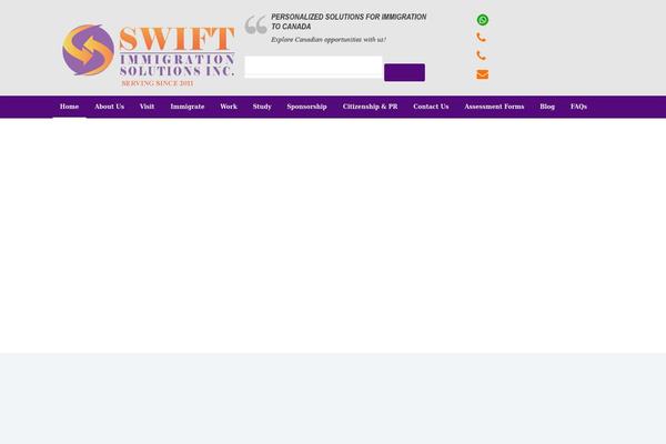 Finance theme site design template sample