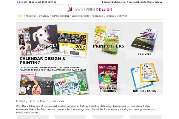 Neve theme site design template sample