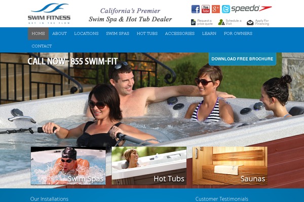 Infinite theme site design template sample