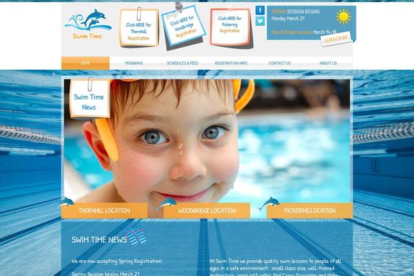 Salient Child theme site design template sample