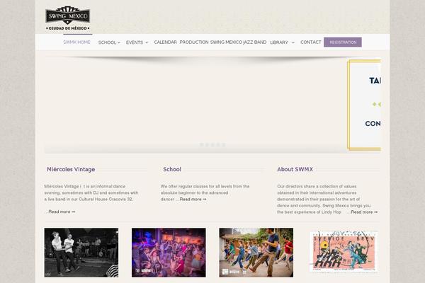Site using Different-menu-in-different-pages plugin