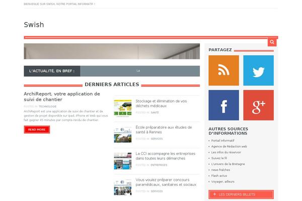 Resolution theme site design template sample