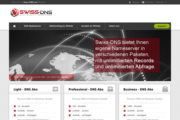 Orbit theme site design template sample