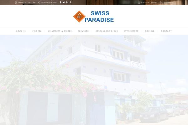 HotelBooking theme site design template sample