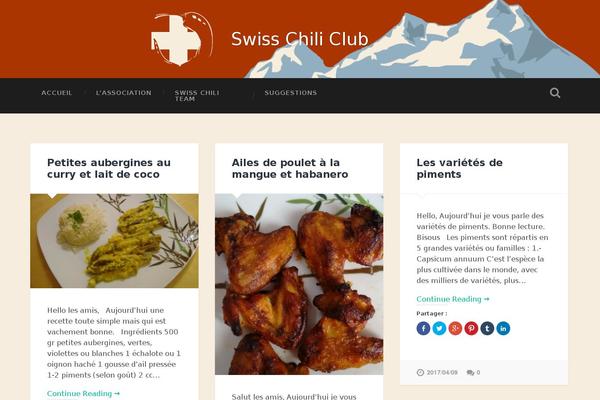 Baskerville theme site design template sample