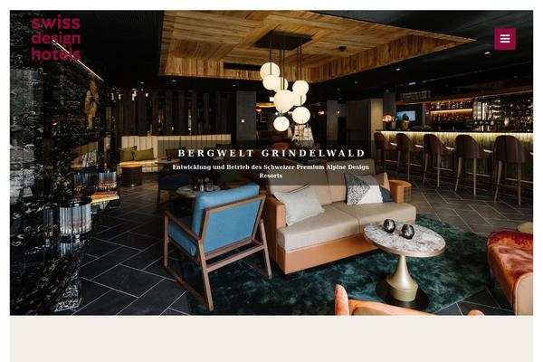 Borderland theme site design template sample