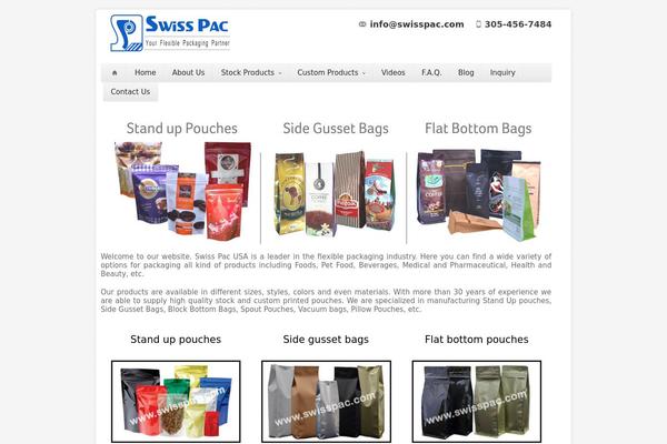 Aqua theme site design template sample