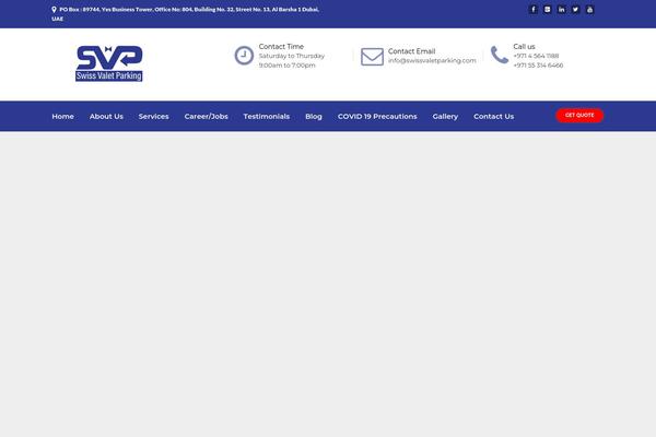 swissvaletparking.com site used Provide
