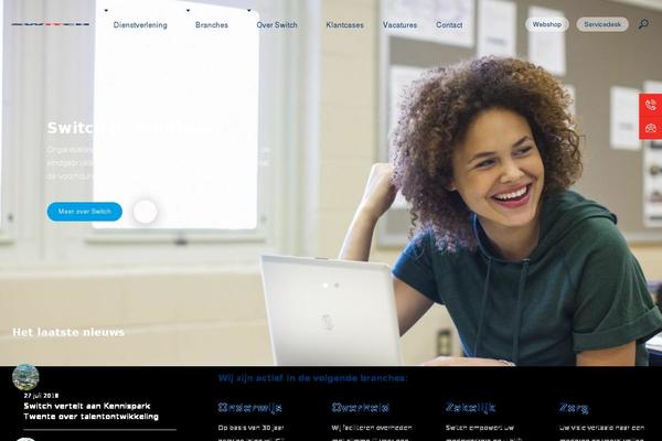 Mindig theme site design template sample