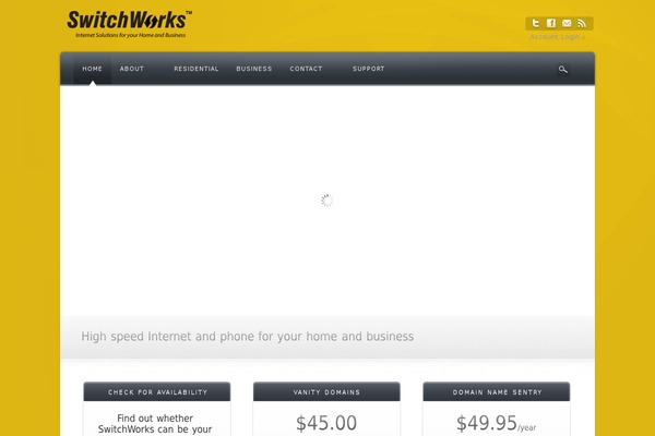 Awake theme site design template sample