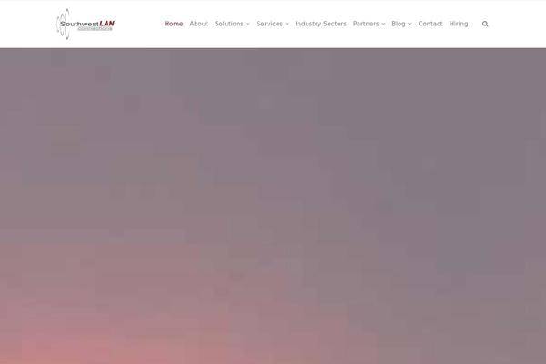 IT theme site design template sample