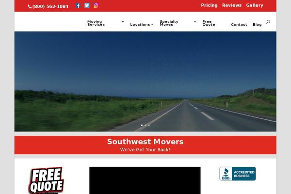 Divi theme site design template sample