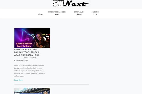 Padma theme site design template sample