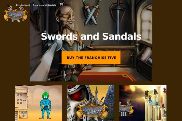 The7 theme site design template sample