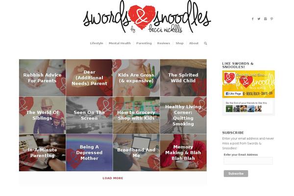 Enfold theme site design template sample