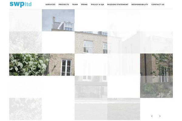 Modrox theme site design template sample