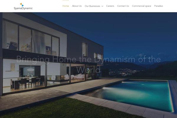 syamadynamic.com site used Avada