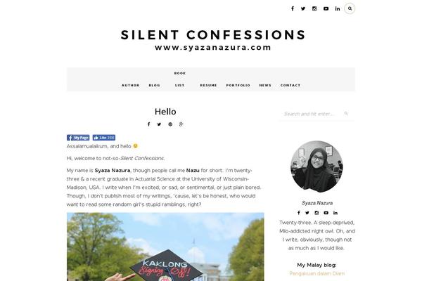 Bjorn website example screenshot