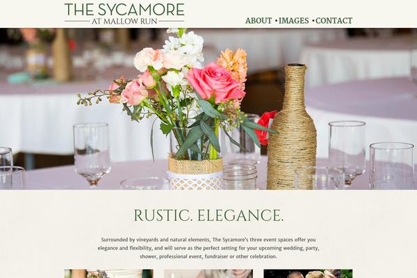 Argent theme site design template sample