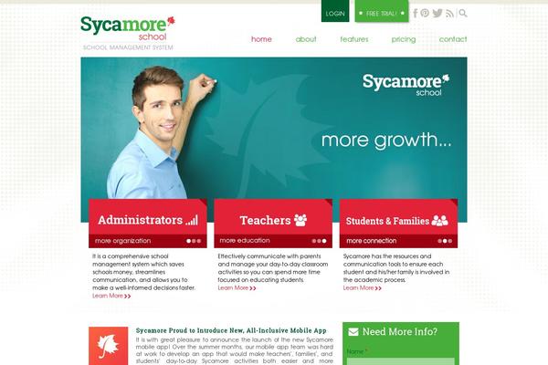 Site using Ocean-social-sharing plugin