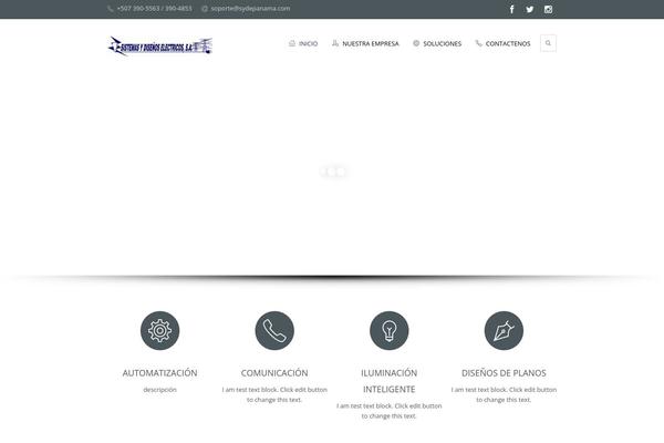 sydepanama.com site used Syde-wp