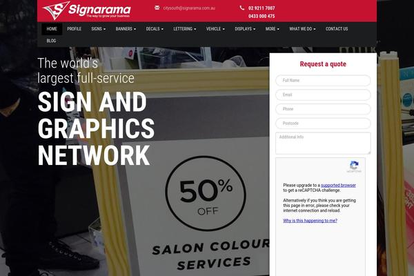 Enigma Parallax theme site design template sample