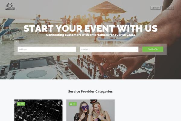 Site using Comments-ratings plugin