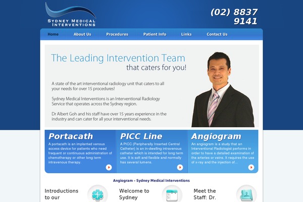 sydneymedicalinterventions.com.au site used Smi