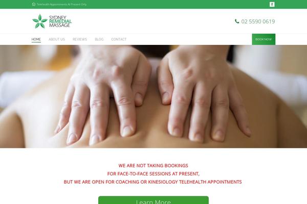 Armada theme site design template sample