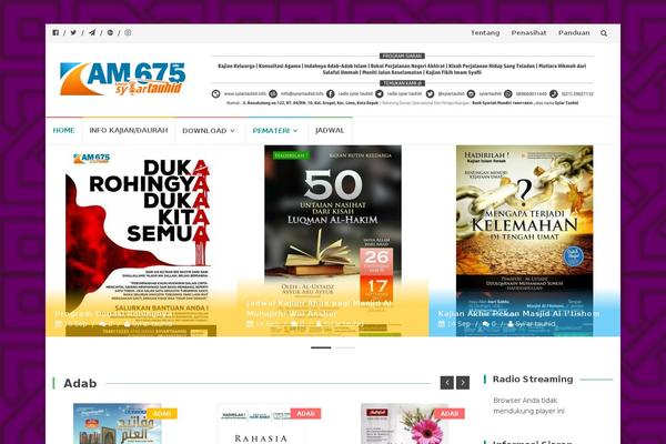Newsup theme site design template sample