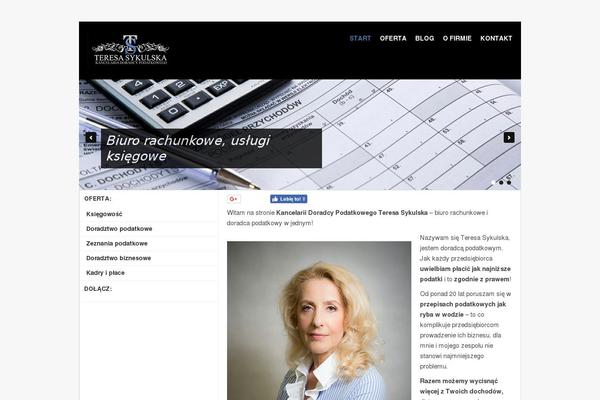 Yourself-developer theme site design template sample