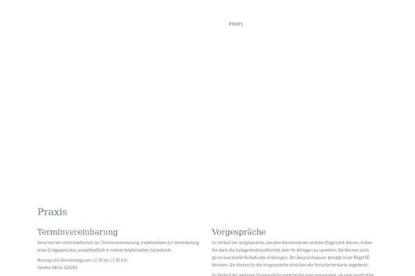 Kalium-child theme site design template sample