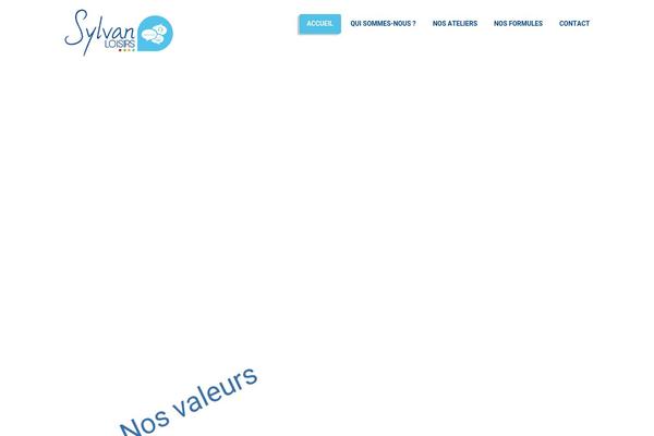Education theme site design template sample